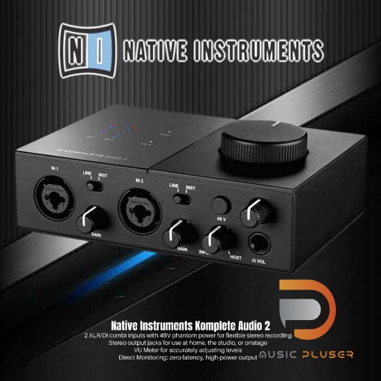 DTM・DAW Native Instruments KOMPLETE AUDIO2 Native Instruments Komplete Audio 2 | MUSIC STORE professional